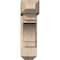 Ekena Millwork Merced Craftsman Smooth Bracket w/ Offset Brace, Douglas Fir, 7 1/2"W x 26"D x 26"H BKT0806X26X26MRC04SDF - alternate 4